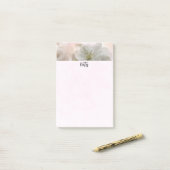 White Apple Blossom Photography Post-it® Notes (Op bureau)
