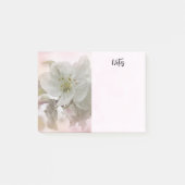 White Apple Blossom Photography Post-it® Notes (Voorkant)