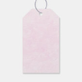 White Apple Blossom Photography Wedding Cadeaulabel (Achterkant)