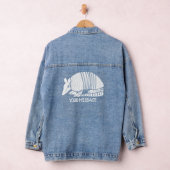 White Armadillo Specialized Graphic Denim Jacket (Hangar)