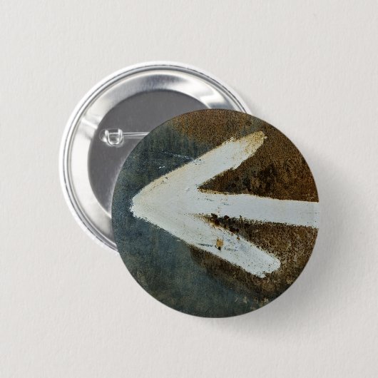 White Arrow Button (Voorkant /achterkant)