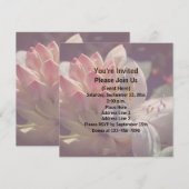 White Azalea Flower Kaart (Voorkant / Achterkant)