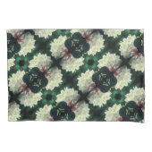 White Azalea Flower with Raindrops Pattern Kussensloop (Voorkant)