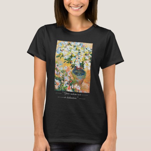 White Azaleas in a Pot, 1885 Claude Monet T-shirt (Voorkant)