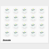 White Baby Blue Lovevogels Wedding for Sticker (Vel)
