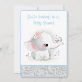 White Baby Elephant Kaart (Voorkant)