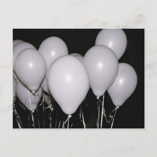 White Balloons Briefkaart