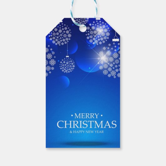 White Balls Cadeaulabel (Achterkant)