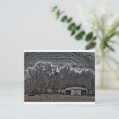White Barn Briefkaart (Staand voorkant)