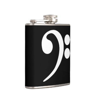 White Bass Clef Heupfles