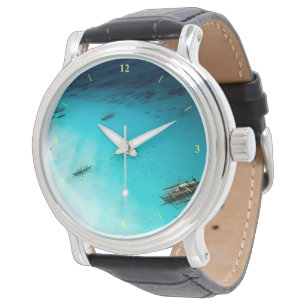 White Beach Horloge