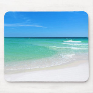 White Beach Mousepad Muismat