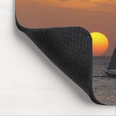 White Beach Sunset Muismat (Hoek)