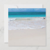 White Beach Wedding Invitation (Dos)