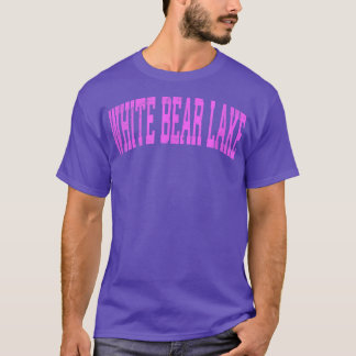 White Bear Lake Minnesota MN Vintage Athletic Spor T-shirt