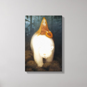 White Beer King Valemon Canvas Afdruk