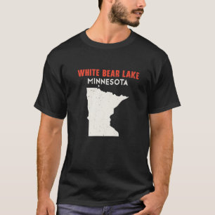 White Beer Lake Minnesota USA State America Travel T-shirt