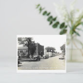 White Beer Lake MN Minnesota Main St.  stijl Briefkaart (Staand voorkant)