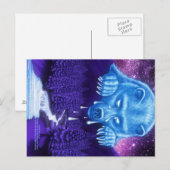 White Beer Moon Briefkaart (Voorkant / Achterkant)