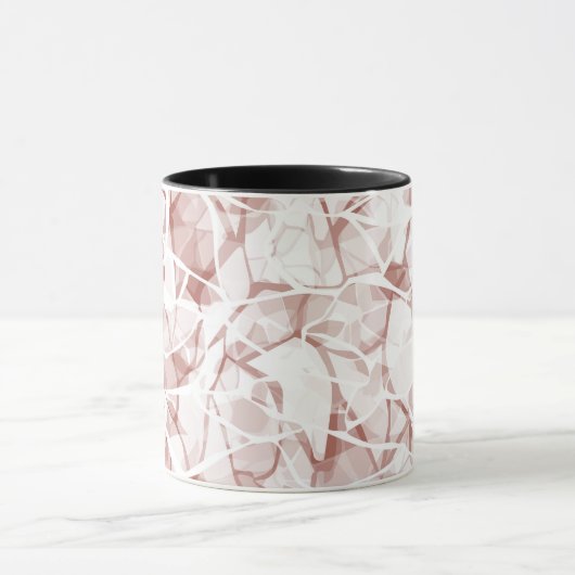 white beige abstract fashionable modern pattern    mok (Midden)
