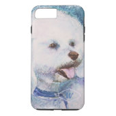 WHITE BICHON FRISE Case-Mate iPhone CASE (Achterkant)