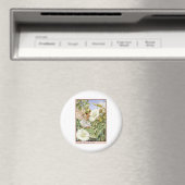 White Bindweed Fairy Magneet (Insitu (Vaatwasser))