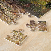 White Birch in Autumn Legpuzzel (Zijkant)