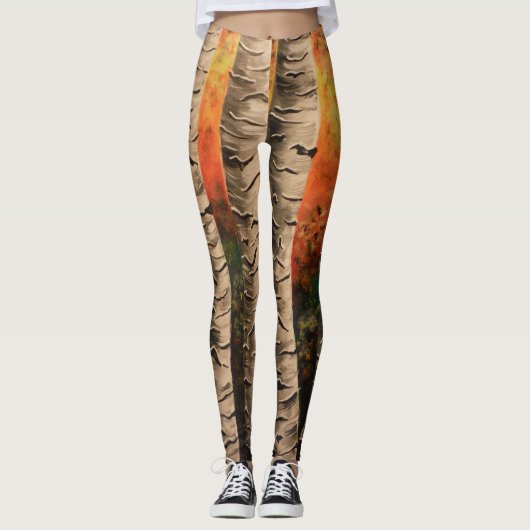White Birch leggings (Voorkant)