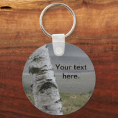  White Birch Sleutelhanger (Voorkant)