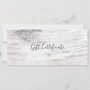 White Birch Tree Wood Rustige Boerderij Cadeaubon