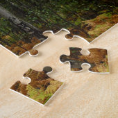 White Birch Trees and Herfst Ferns in Rocky Mounta Legpuzzel (Zijkant)