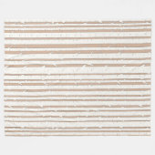 White Birch Trees Forest Custom Fleece Deken (Voorkant (Horizontaal))