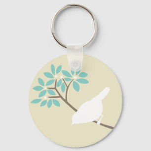White Bird Sleutelhanger