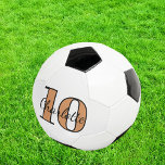 White black gold monogram<br><div class="desc">A stylish white background,  black and golden colored text. Personalize and add your name and player number Your monogram initials as background.</div>