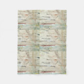 White Blanket Fleece Deken (Voorkant)