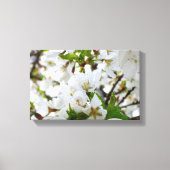 White Blossom Canvas Afdruk (Voorkant)