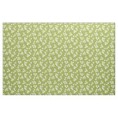 White Blossom Floral Pattern Stof (Fat Quarter)