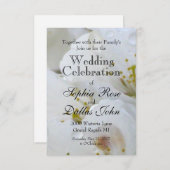 White Blossom Kaart (Voorkant / Achterkant)