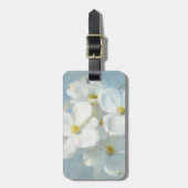 White Blossom Panel Bagagelabel (Voorkant verticaal)