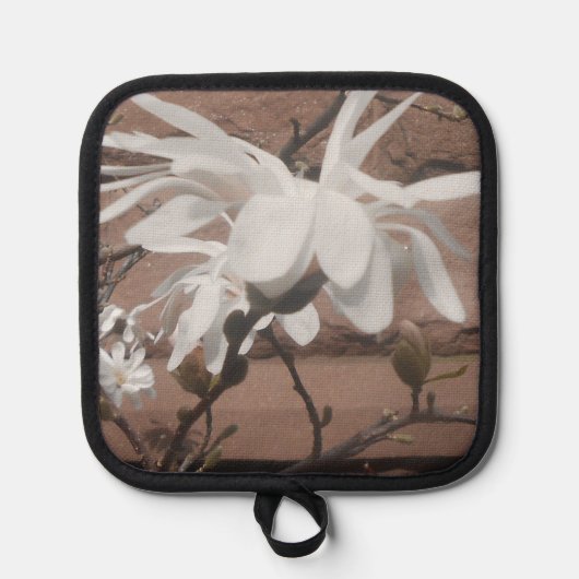 White Blossom Pannenlap (Voorkant)