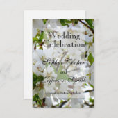 White Blossom Save The Date (Voorkant / Achterkant)