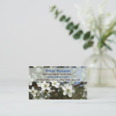 White Blossom Visitekaartje (Staand voorkant)