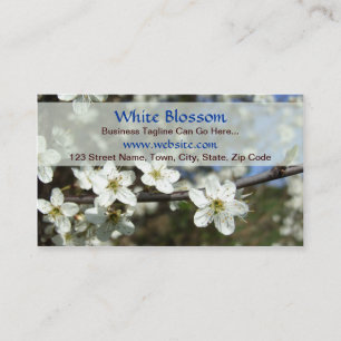 White Blossom Visitekaartje
