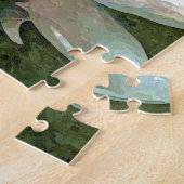 White Blossoming Magnolia Legpuzzel (Zijkant)