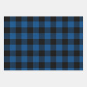 White Blue en Green Buffalo Pset Canadeana Inpakpapier Vel (Voorkant 2)