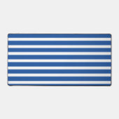 White Blue Stripes Summer Bureaumat (Voorkant)