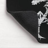 White Bodhi Tree Mousepad Muismat (Hoek)