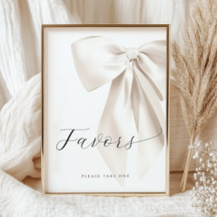 White Bow Vrijgezellenfeest geeft de voorkeur aan Poster