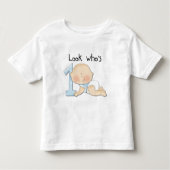 White Boy 1st Birthday Tshirts et cadeaux (Devant)