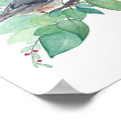 White Breast Nuthatch Bird Art Print (Hoek)